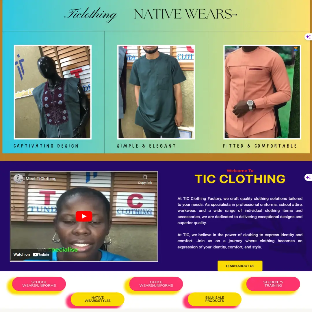 Jammy marketing website design, website development, wordpress design, wordpress development, website builder